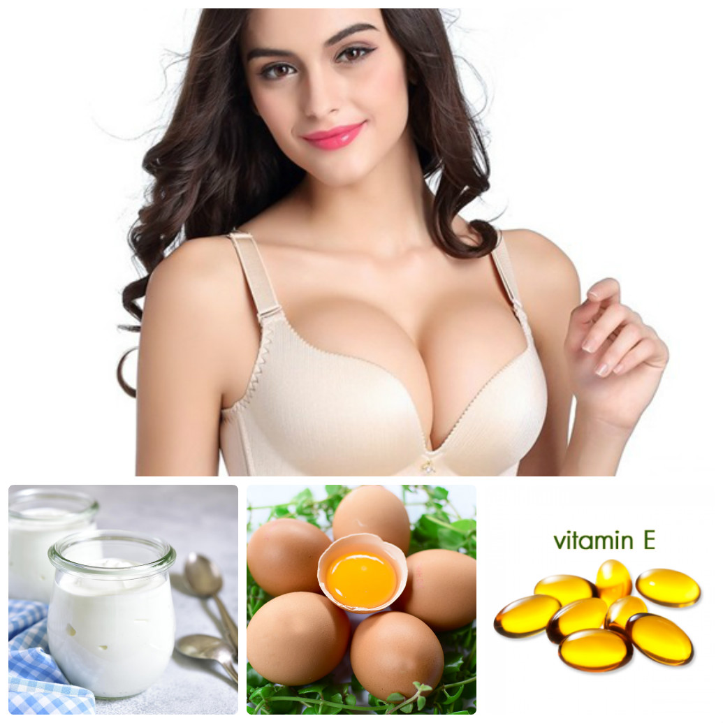 Sữa chua, trứng gà và vitamin E là cách tăng vòng 1 hiệu quả